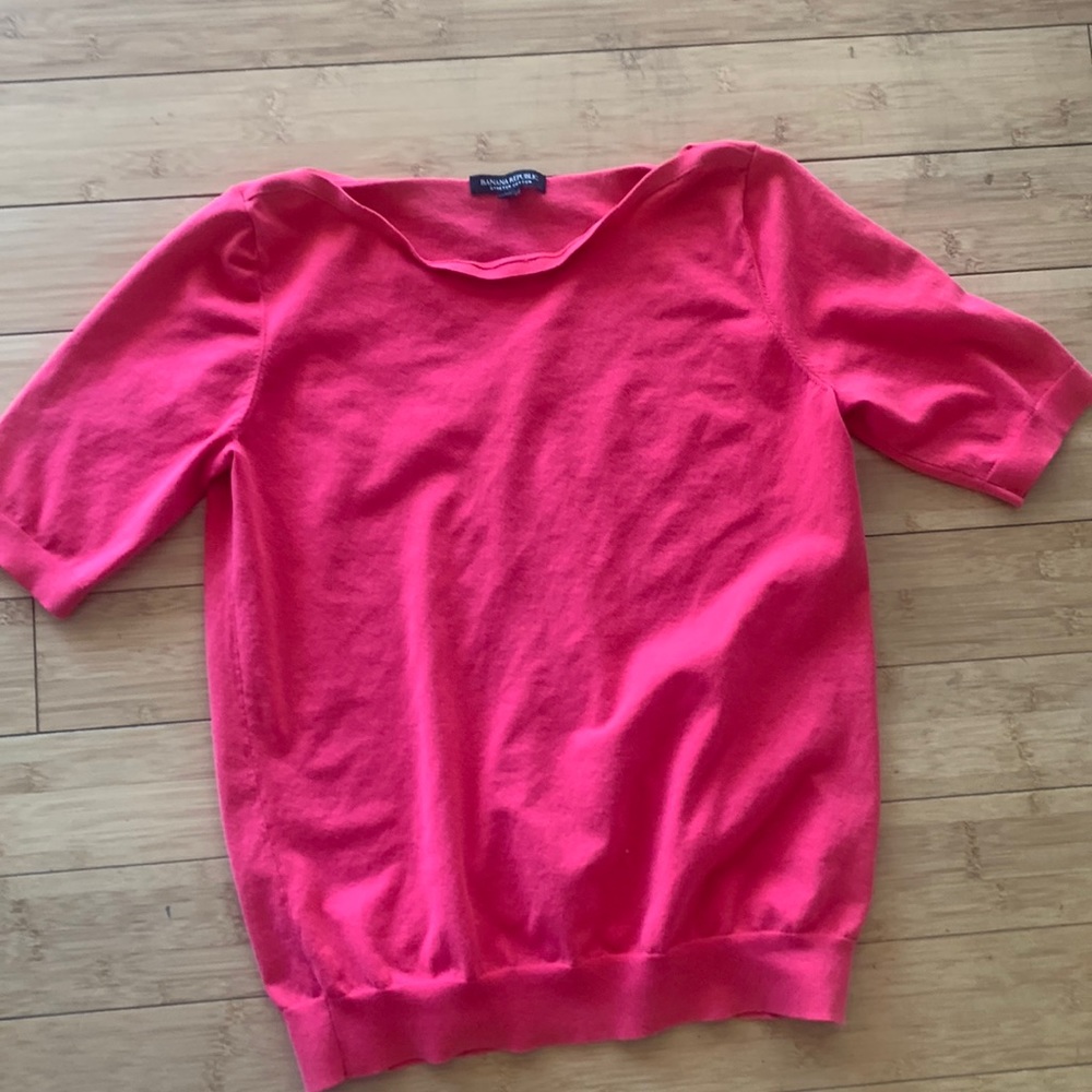 Pink sweater